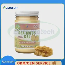 Ausreson OEM Health Supplement Vitamins Pineapple Gels Bulk Irish Sea Moss Gel