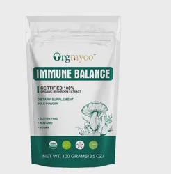 Immune Balance, Certified 100% Organic Mushroom Extract