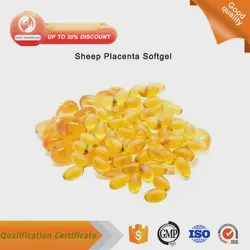 Factory Supply Bulk Health Care Supplement Sheep Placenta Softgel Capsule for Anti-Aging