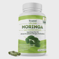 OEM/ODM Moringa Leaf Capsules Supports Energy Levels Weight Management
