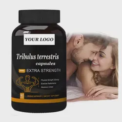 OEM ODM Private Label Tribulus Terrestris Capsules Support Energy, Endurance Contains Maca, Ashwagandha Supplement