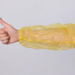 PE/HDPE Plastic Sleeves Arm Guard Sleeves Disposable for Food Factory
