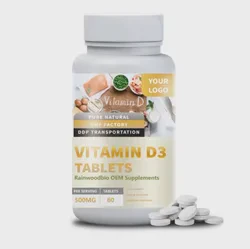 Ausreson OEM Health Products Vitamin D3 Premium Quality Supplement Vitamin D3 Tablets