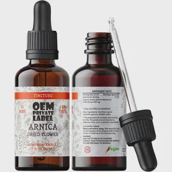 OEM Arnica Tincture Liquid Drops Organic Arnica Extract Herbal Muscle Relaxation Supplement Joint Pain