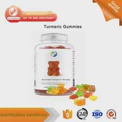 Ausreson Private Label Food Supplements Organic Turmeric Curcumin Gummies Vegan Turmeric Gummies