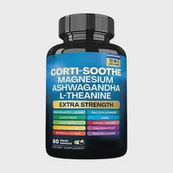 Magnesium Ashwagandha L-Theanine Supplement Effective Cortisol Management