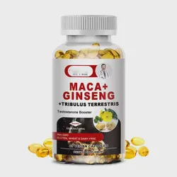 Ausreson OEM Health Supplement Male Herbal Organic Natural Maca Ginseng Softgel