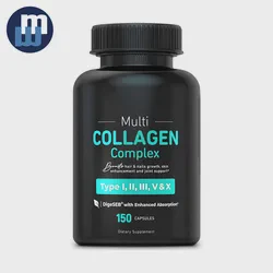 Multi Collagen Peptides Powder Capsules Collagen Marin En Poudre Good for Skin, Hair and Nail