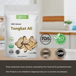 Natural Tongkat Ali Powder for Enhanced Hormonal Support