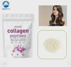 OEM Customized Private Label Hydrolyzed Multi Collagen Peptides Powder for Beauty Skin and Hair Grown