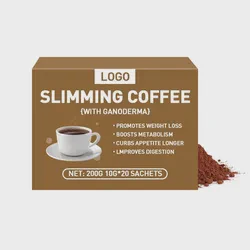 OEM/ODM Detox Slimming Appetite Suppressant Weight Loss Coffee