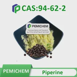 Pemichem Factory Direct Supply Pure Piperine 95% Black Pepper Extract for Natural Health Benefits Cosmetic Raw Material Plant Black Pepper Extract Piperine