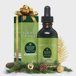 OEM Iodine Edge Organic Nascent Advanced Iodine Liquid Drops for Thyroid Support Boosted Energy Cognitive Function & Immunity