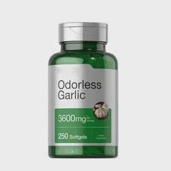 Olli Premium Odorless Black Garlic Oil Softgel Capsules for Health