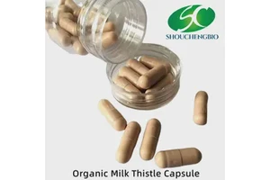 OEM/ODM Factory's Organic Milk Thistle Capsule Private Label Herb Liver Cleanse Healthcare Supplement Liver Protection