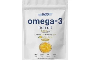 Pure Omega 3 Fish Oil Supplements for Healthy and Heart Brain Support