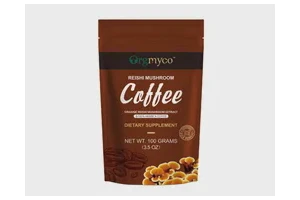 Reishi Mushroom Coffee, Contains 100% Organic Mushroom Extract