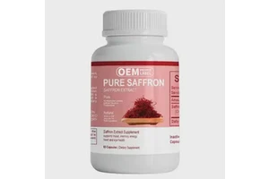 OEM Factory Supply High Absorption Pure Saffron Capsules Saffron Extract Supplement