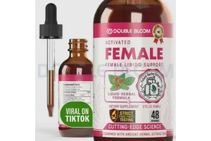 Female Libido Support Supplement Liquid Delivery for Better Absorption Maca, Horny Goat Weed