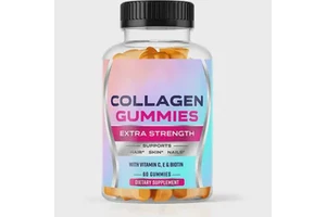 Beauty Supplement Collagen Gummies with Vitamin C & Biotin for Women