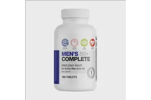 Men's 50+ Complete Once Daily Multivitamin Formula Tablets Overall Good Health