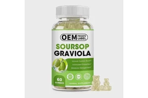 Herbal Supplements Soursop Graviola Gummies Graviola Leaf Extract Supports Immune Boost