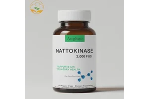 OEM Wholesale Dietary Supplement 2000 Fus Nattokinase Capsule for CIR Support & Culatory Health