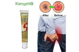 1pcs Medical Hemorrhoid Cream External & Internal Hemorrhoids Piles Swelling Pain Relief Cream Anal Bleeding Repair Anus